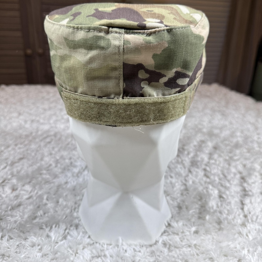 US Army Hat Cap Fitted Mens 7 1/8 Camo OCP Patrol Cap Scorpion W2 Military USGI - Picture 4 of 12
